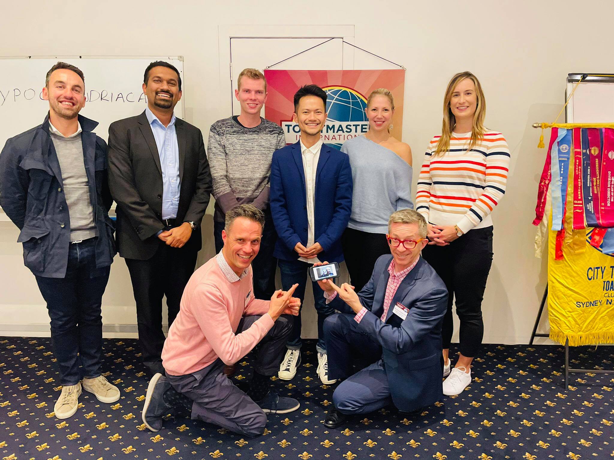 Speakable’s CEO celebrates City Tattersalls Toastmasters Club’s 35th anniversary