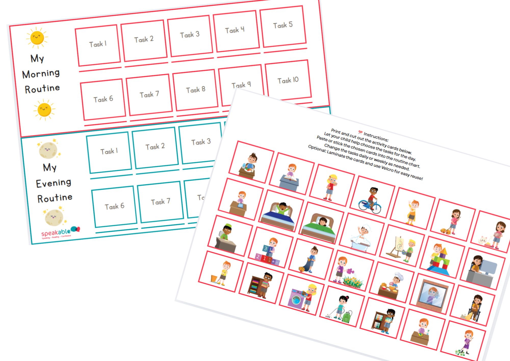 Visual Routine Schedule