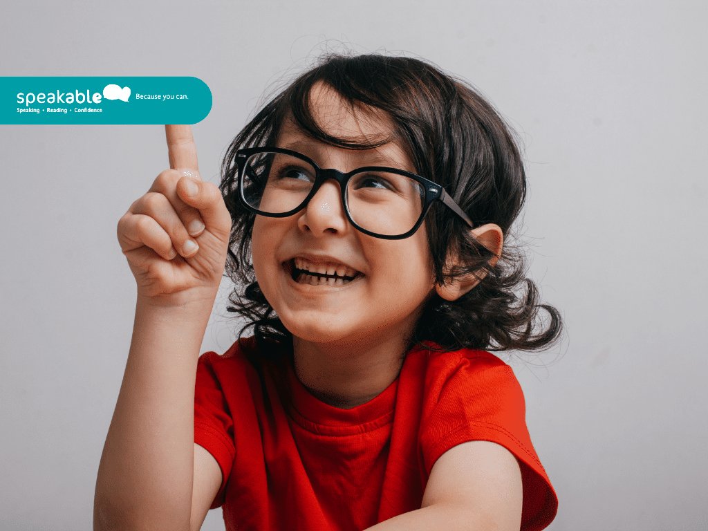 Parent supporting a child’s expressive language through play and conversation